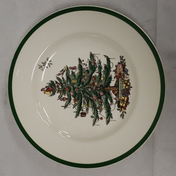 Spode Dining Spode Earthenware Christmas Tree Dinner Plate Set Of 4 Poshmark
